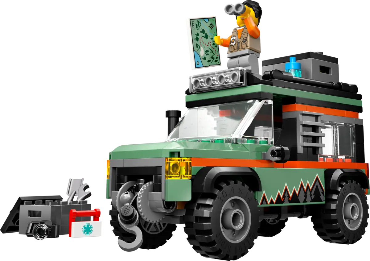LEGO City Off-Road 4x4 Mountain Truck 221 Pieces Multicolour