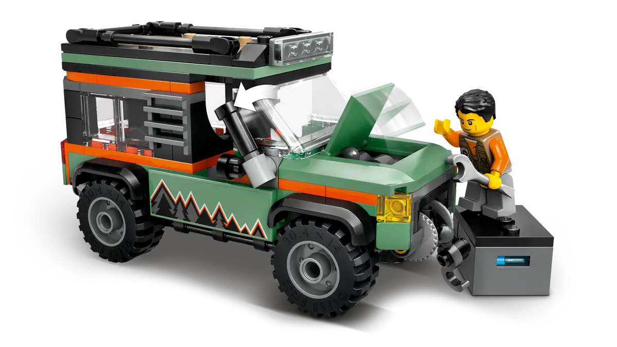 LEGO City Off-Road 4x4 Mountain Truck 221 Pieces Multicolour