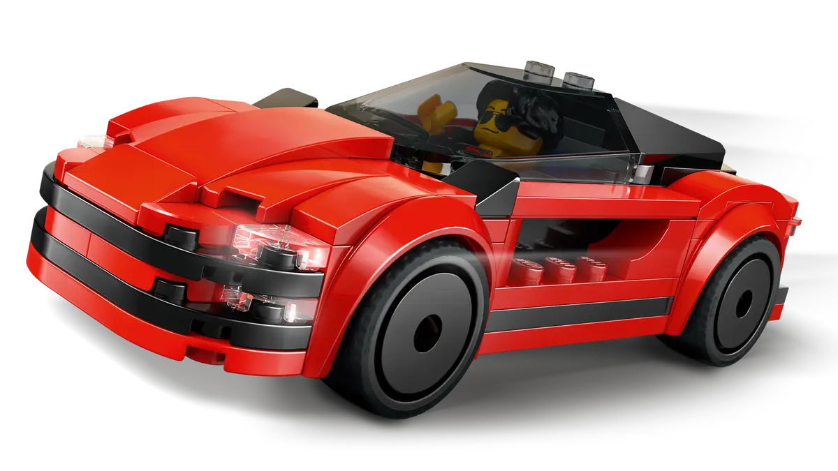 LEGO City Red Sports Car 5+ 109Pcs 60448