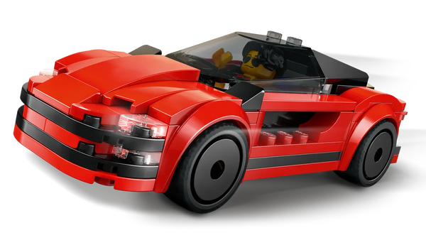 LEGO City Red Sports Car 5+ 109Pcs 60448