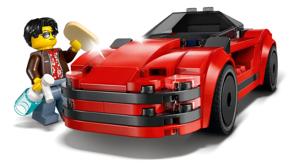 LEGO City Red Sports Car 5+ 109Pcs 60448