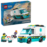 LEGO City Emergency Ambulance 184 Pieces Multicolour