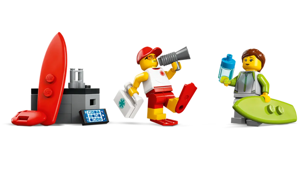 LEGO City Lifeguard Beach Rescue Truck 6+ 214Pcs 60453