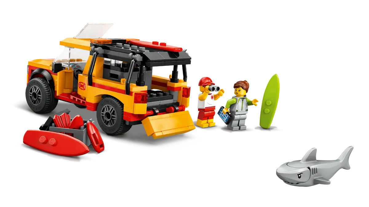 LEGO City Lifeguard Beach Rescue Truck 6+ 214Pcs 60453