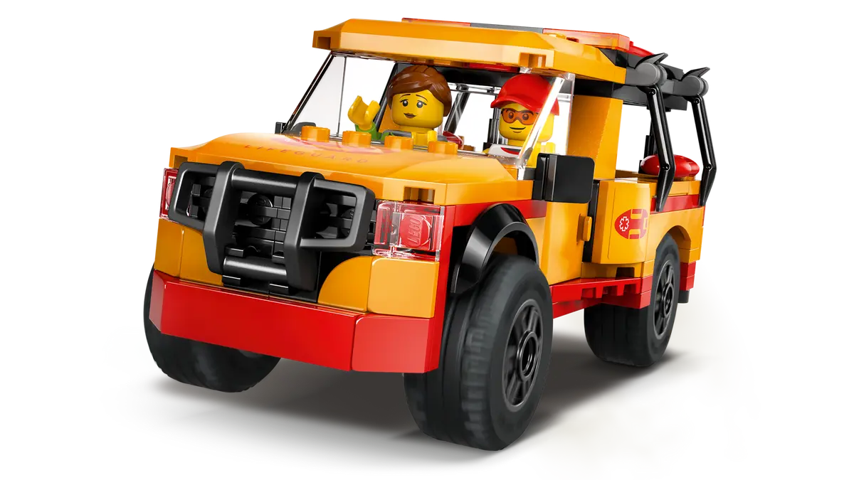 LEGO City Lifeguard Beach Rescue Truck 6+ 214Pcs 60453