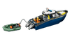 LEGO City Police Boat Chase 264 Pieces 6Y+ – Multicolor