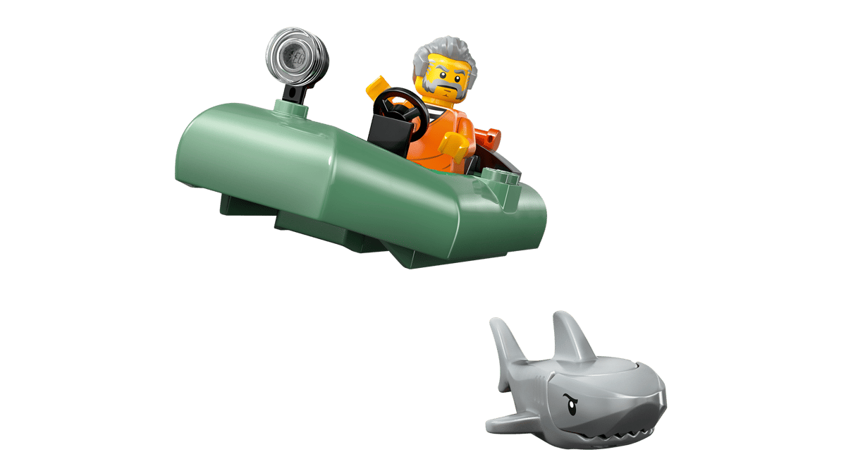 LEGO City Police Boat Chase 264 Pieces 6Y+ – Multicolor