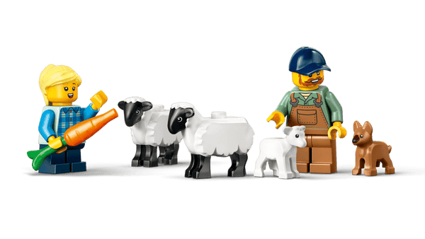 LEGO City Red Farm Tractor with Trailer & Sheep 4+ 60461