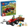 LEGO City Red Farm Tractor with Trailer & Sheep 4+ 60461