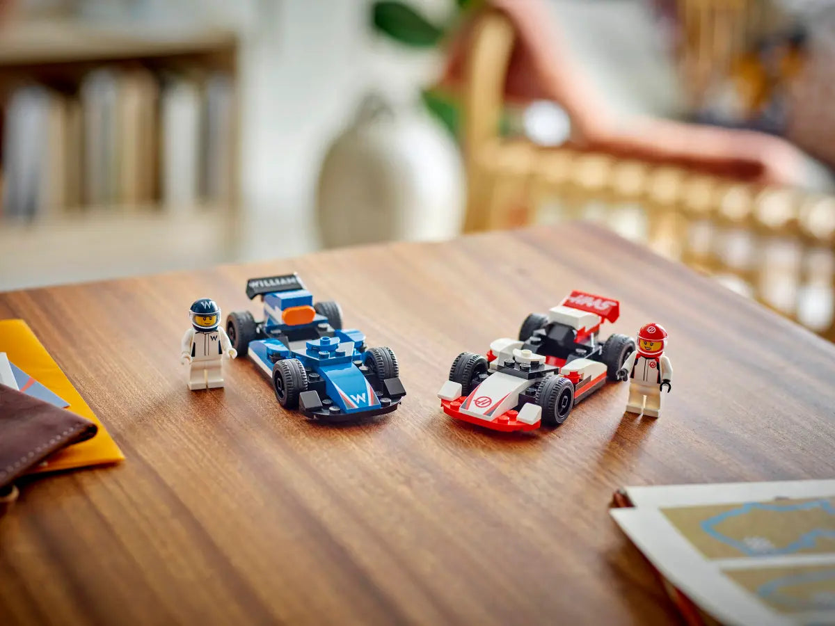 LEGO City F1 Williams Racing & Haas F1 Race Cars 4+ 92Pcs 60464