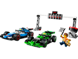 LEGO City F1 Grid with VCARB & Sauber Race Cars 313 Pieces Multicolour