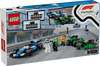 LEGO City F1 Grid with VCARB & Sauber Race Cars 313 Pieces Multicolour