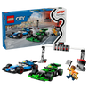 LEGO City F1® Grid with VCARB & Sauber Race Cars 6+ 313Pcs 60474