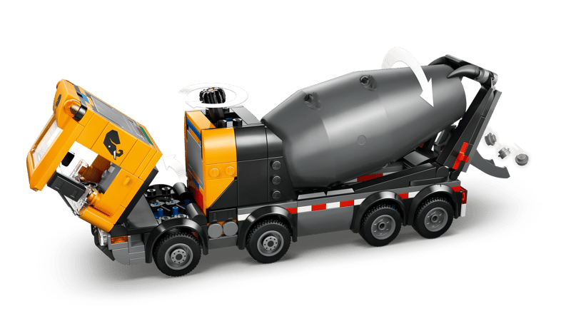 LEGO City Cement Mixer 371 Pieces Multicolour