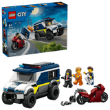LEGO City Police Prisoner Transport Van 198 Pieces 7 × 14 × 6 cm Multicolour