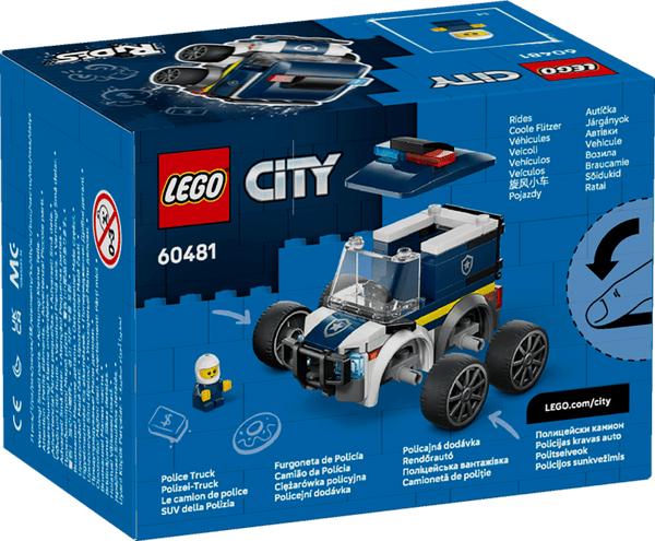 LEGO City Rides – Police Truck 5+ 60481