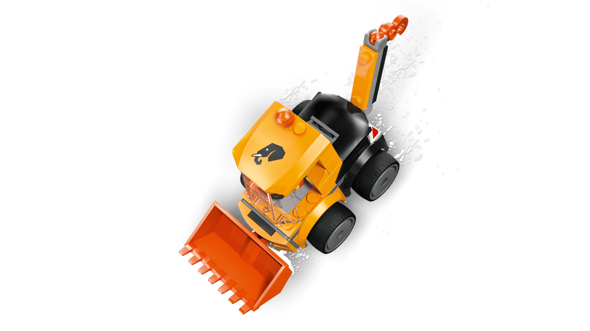 LEGO City Rides Construction Loader 61 Pieces 6 × 15 × 5 cm Yellow