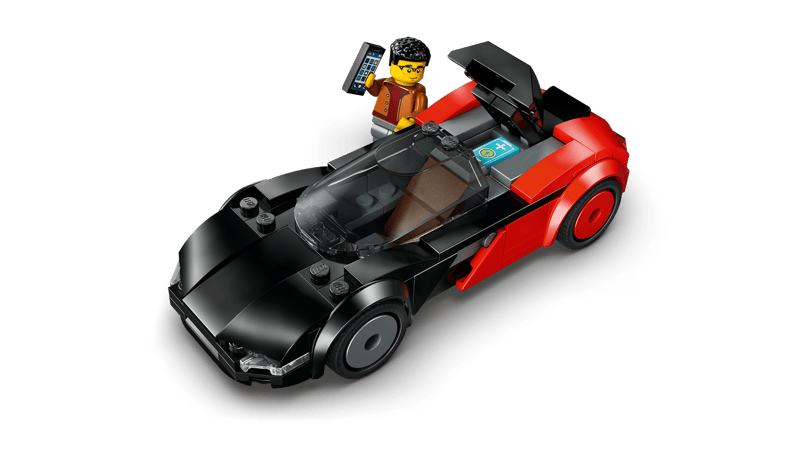 LEGO City EV Supercar 109 Pieces Red & Black