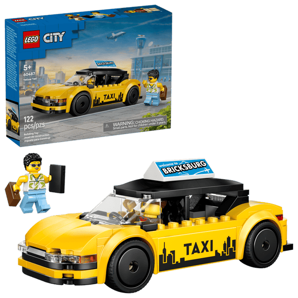 LEGO City Yellow Taxi 5+ 60487