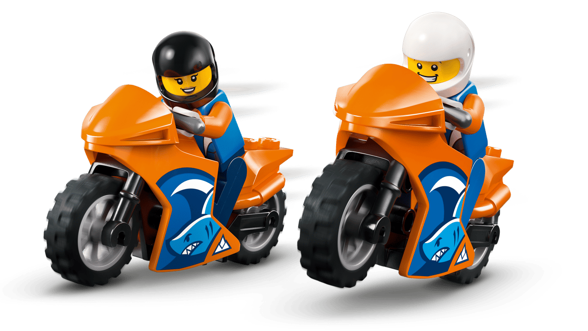 LEGO City Motorcycle Transporter 88 Pieces 8 × 14 × 7 cm Multicolour