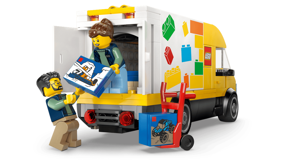 LEGO City The LEGO Van 276 Pieces 6Y+ – Yellow