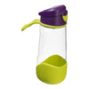B Box Tritan Sport Spout Drink Bottle 450Ml - Passion Splash Purple Green