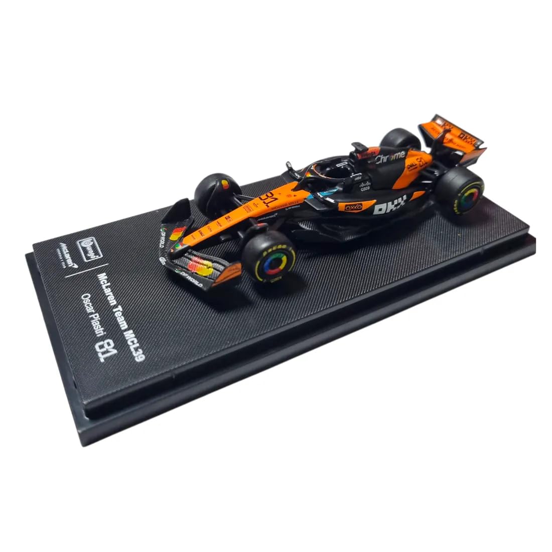 Bburago 1:64 McLaren MCL39 #81 Oscar Piastri 2025 Australian GP Diecast Model
