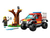 LEGO City 4X4 Fire Truck Rescue 5+ 97Pcs 60393