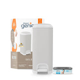 Diaper Genie Select Diaper Pail One Size Stone Grey