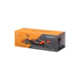 Bburago McLaren MCL38 Miami GP 2024 #4 Lando Norris with Helmet 1:24