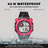 Spiky Eva26 Fun Digital Watch for Kids – Black