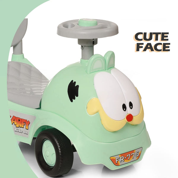 Dash Gaffy Ride On with Music Horn, Backrest And Under Seat Storage Utility Box For Age 1 Year to 3 Years