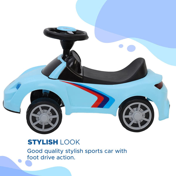 Dash F1 Stylish Ride on Car with Music - Sky