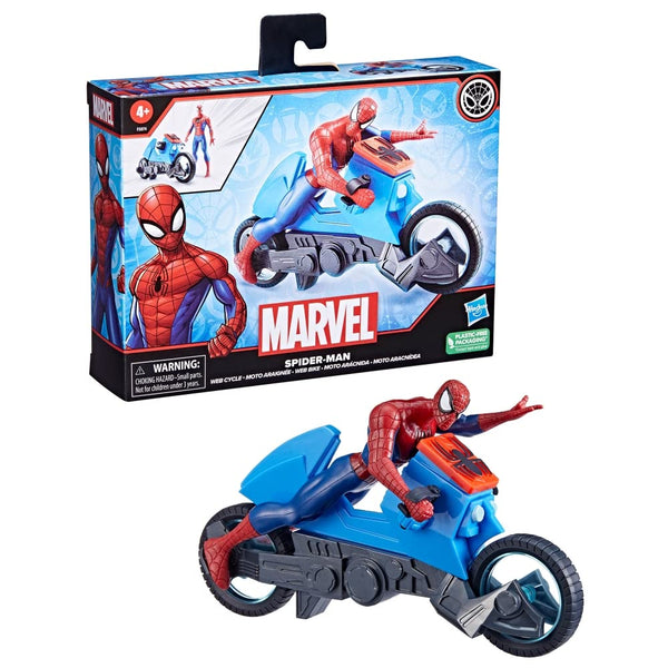 Marvel Spider-Man Web Cycle with 6-Inch