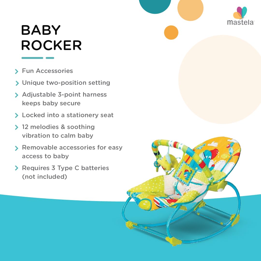 Mastela Baby Rocker Green