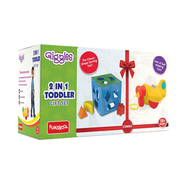 Giggles 2 In 1 Shape Sorting Cube