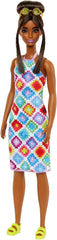 Barbie Fashionistas Doll #210 with Crochet Halter Dress – HJT07