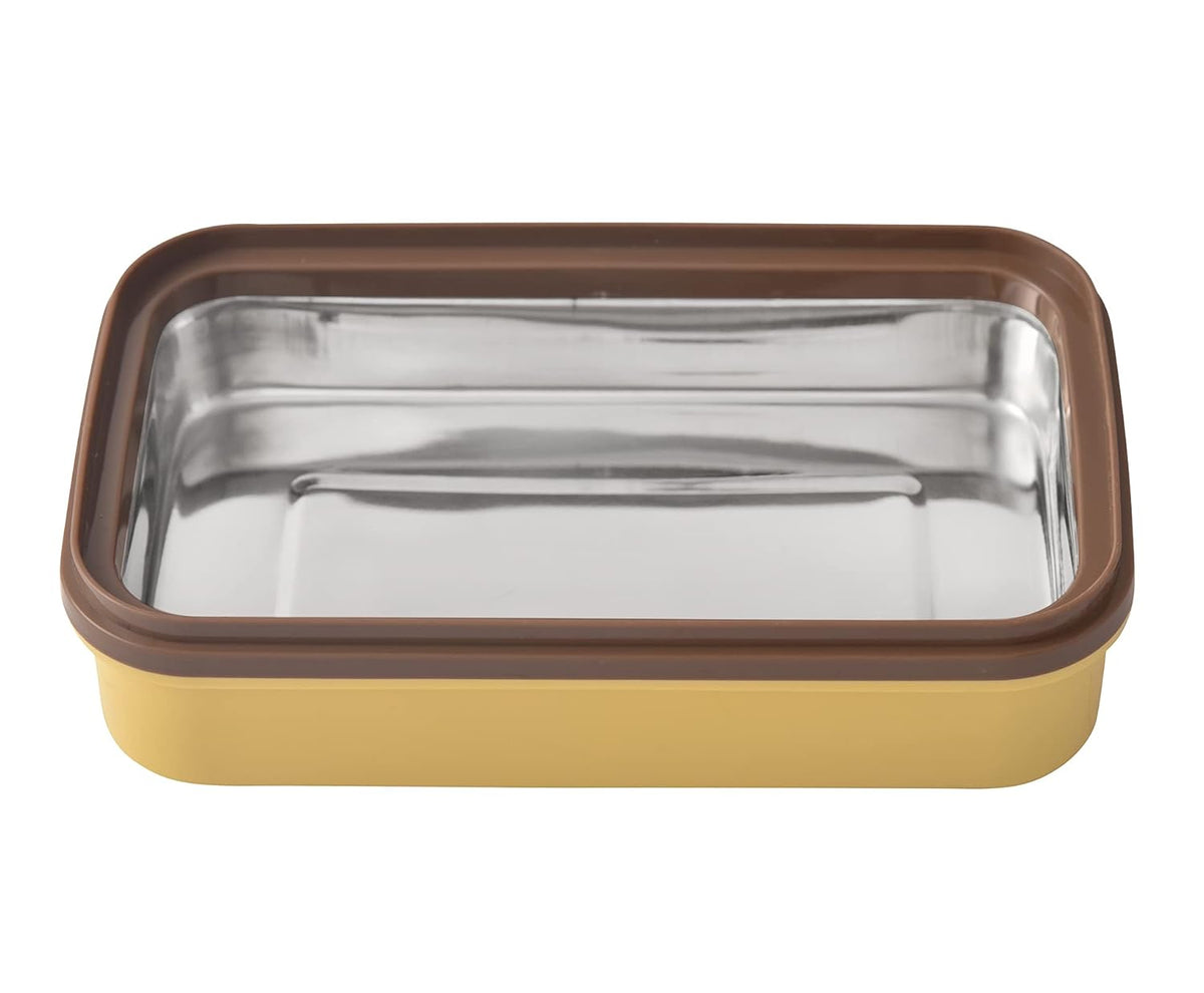 Youp Stainless Steel Yellow Color Kids Lunch Box - Dinosaur