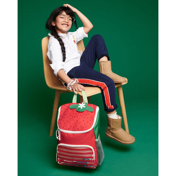 Skip Hop Back To School Spark Style Big Kid Backpack, Strawberry