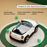 Formula Fun by EMotorad MINI Cooper Aceman Electric Ride-On Car 2Y+ – White