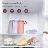 Momcozy Silicone Breastmilk Storage Bags - 260 ml - Pack of 5