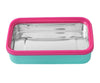 Youp Stainless Steel Green Color Kids Lunch Box - Mermaid