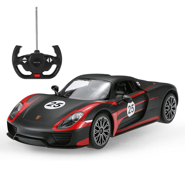 Rastar Remote Control Porsche 918 Spyder Weissach Scale 1/14