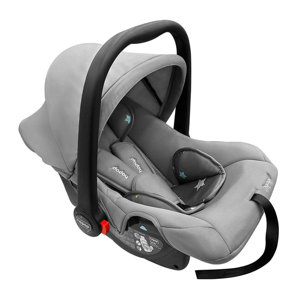 Hopop Carry Cot Cum Car Seat - Grey
