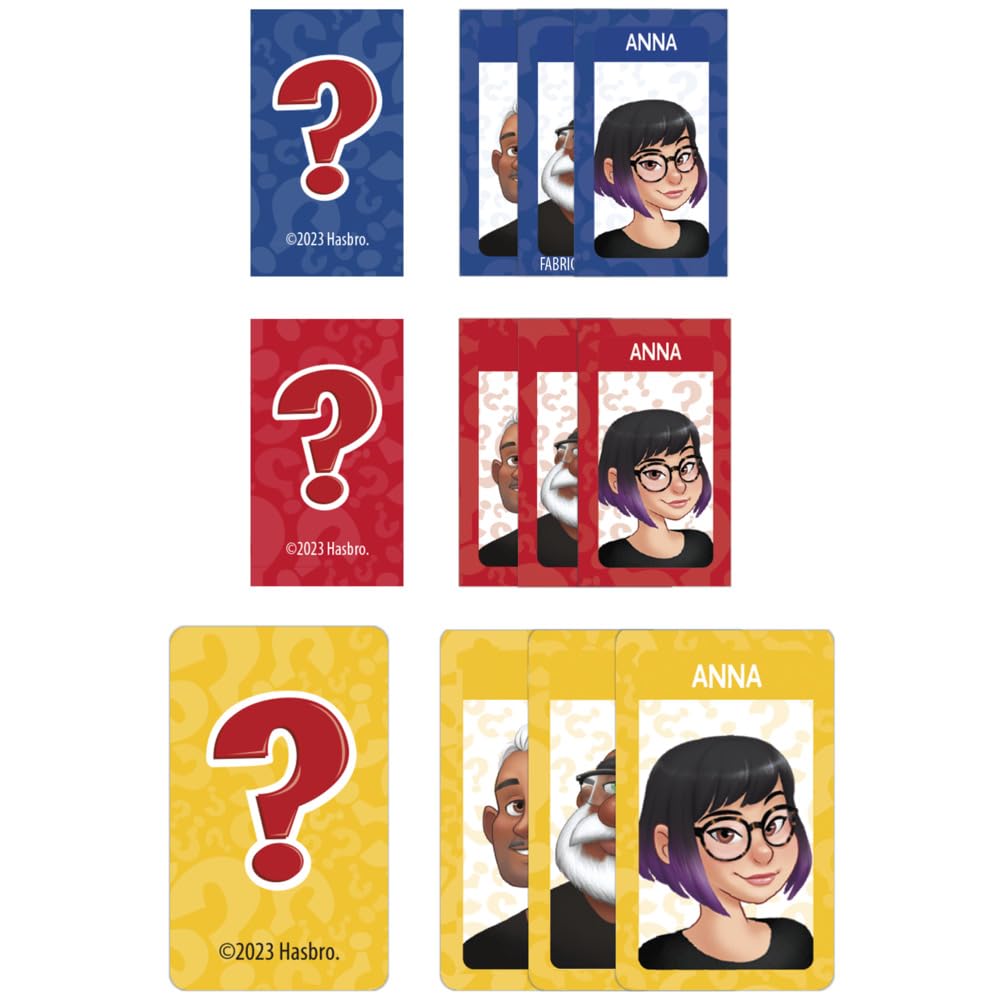 Hasbro Gaming Guess Who? Grab and Go 2-Player 6Y+ – Multicolor