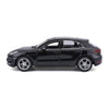 Bburago Porsche Macan Diecast Vehicle 1:24 Scale), (Model: 18-21077), Black