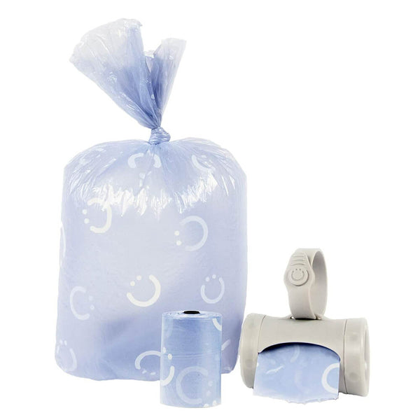 Ubbi On The Go Bag Dispenser - Grey