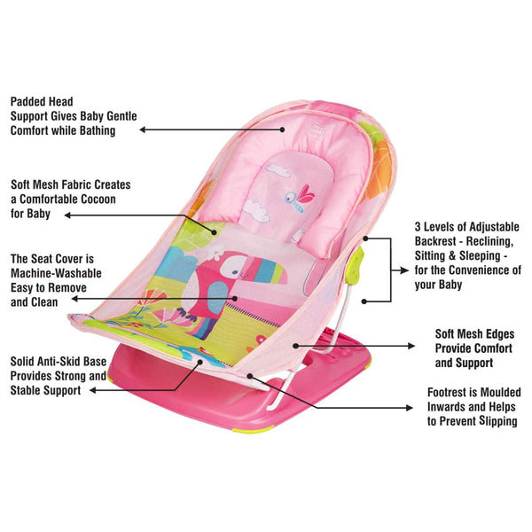 Mee Mee Baby Bather Bath Chair - Assorted Print