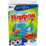 Hasbro Gaming Hungry Hungry Hippos Grab & Go Travel Game 4Y+ Multicolor