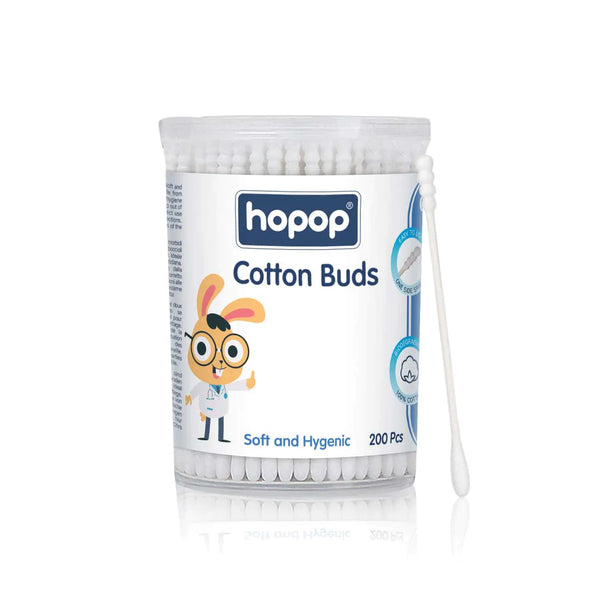 Hopop Baby Spiral Thin Paper Stem Cotton Buds